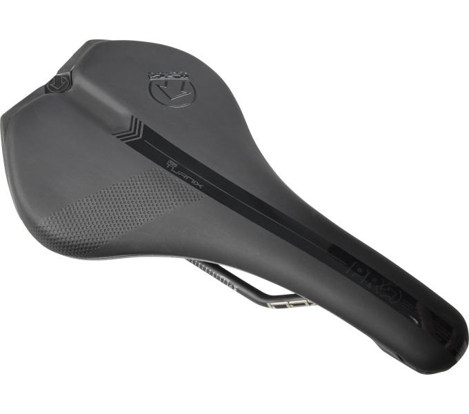 PRO Turnix Performance nemesacél sín nyereg 142mm fekete