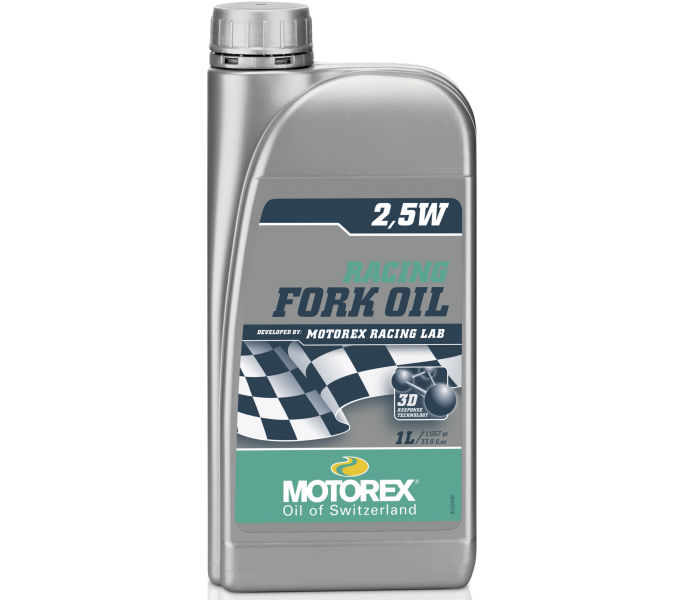 OLAJ TELESZKÓPHOZ MOTOREX RACING FORK OIL 2,5W FLAKONOS 1L 1DB {10/4}