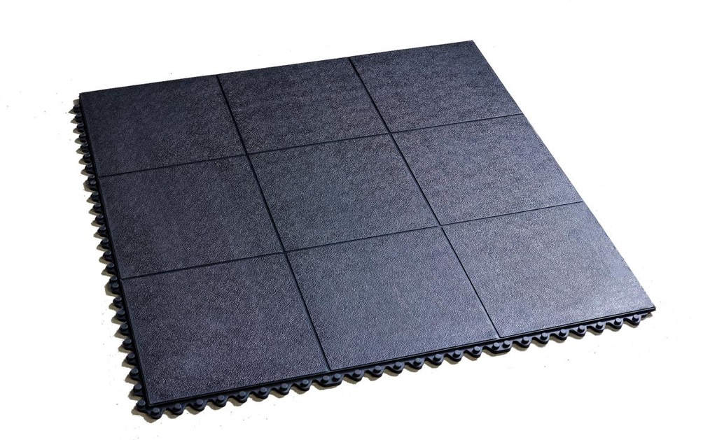 Bodenmatte, schwarz, 91,5x91,5x1,6cm MO-51000