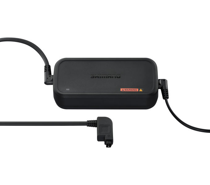 SHIMANO BATTERY CHARGER, EC-E8004-1, BUILT IN AC POWER CABLE FOR EU, IND.PACK