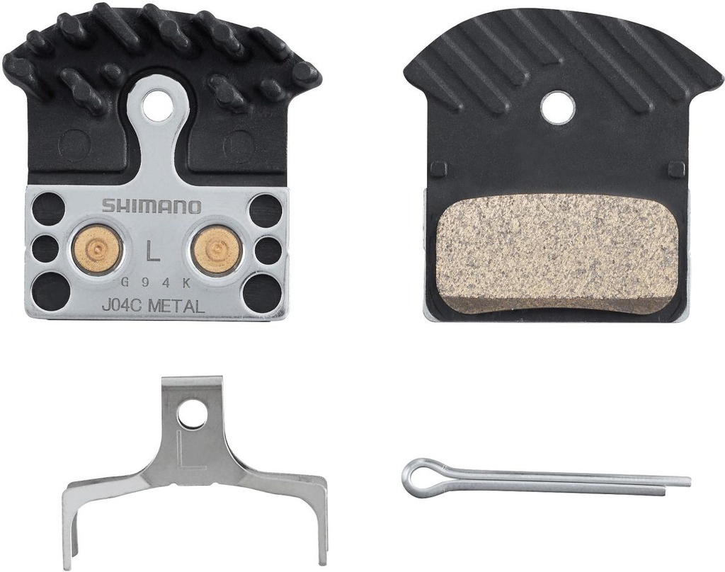 FÉKBETÉT MTB J04C-MF METAL HŰTŐBORDÁS BRM9000/9020/8100/8000/7100/7000/6000