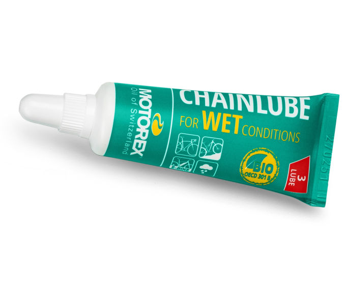 LÁNCOLAJ MOTOREX CHAINLUBE WET NEDVES CSEPPENTŐS 5ML 50DB {5/4}