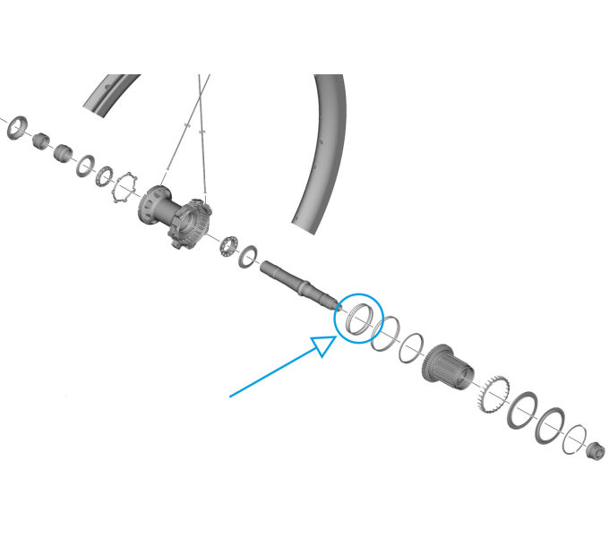 SHIMANO WH-R9270-C50-TU-R COIL SPRING