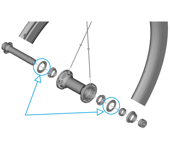 SHIMANO WH-R9270-C50-TU-F SEAL RING