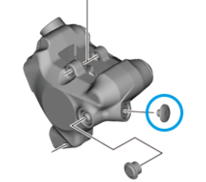 SHIMANO BR-R8170 BLEED SCREW CAP