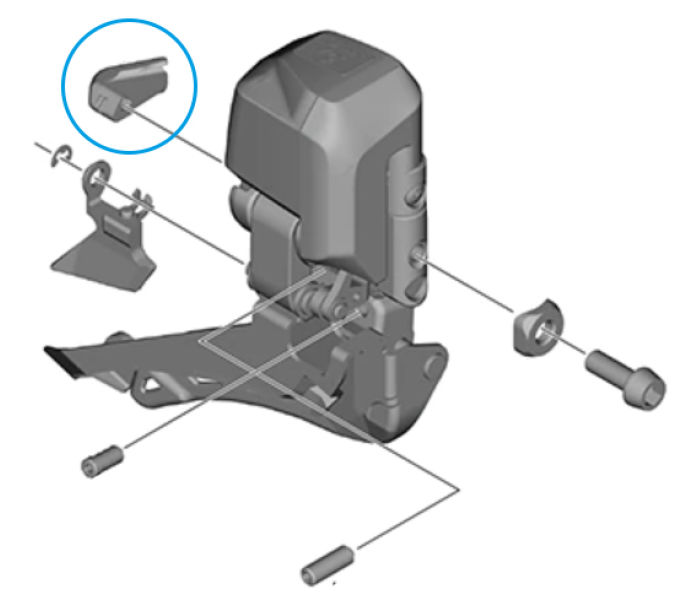 SHIMANO FD-R7150 PLUG COVER