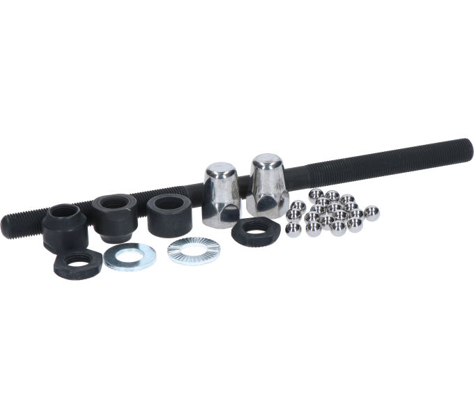 SHIMANO FH-TY500 COMPLETE HUB AXLE 195MM FOR CAP NUT TYPE