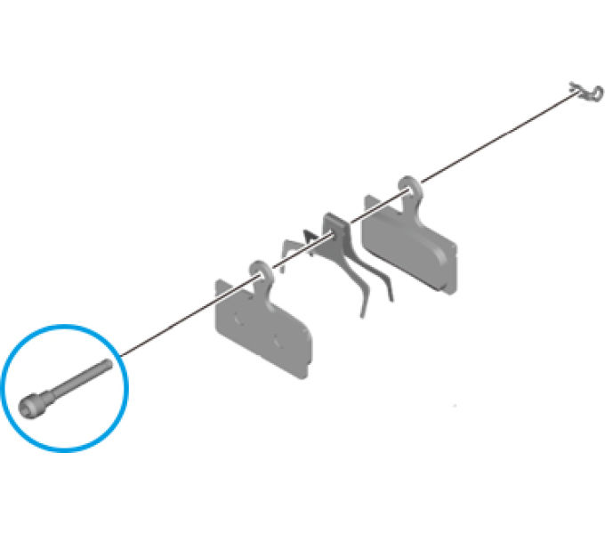 SHIMANO BR-M7110 PAD AXLE
