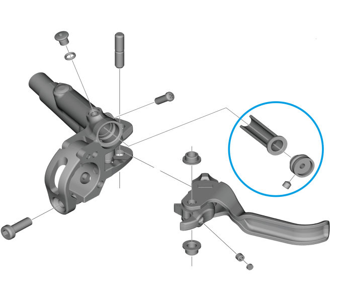 SHIMANO BL-M820 DIAPHRAGM UNIT