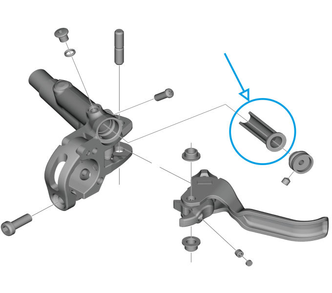 SHIMANO BL-M820 DIAPHRAGM