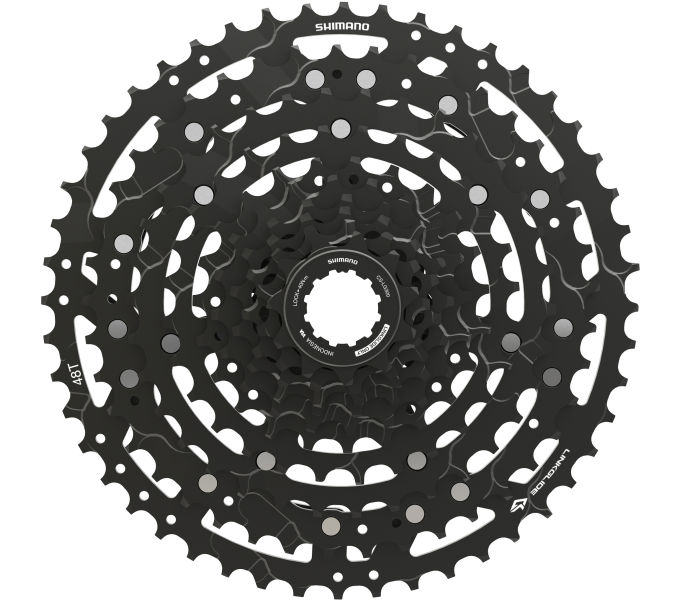 SHIMANO CASSETTE SPROCKET, CS-LG300-10, CUES, 10-SPEED, 11-13-15-17-20-23-28-34-