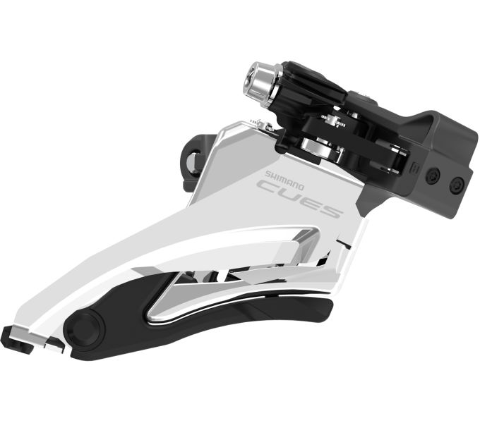 SHIMANO FRONT DERAILLEUR, FD-U6000-M, CUES, FOR 2X10/11,MID CLAMP,SIDE SWING, 34