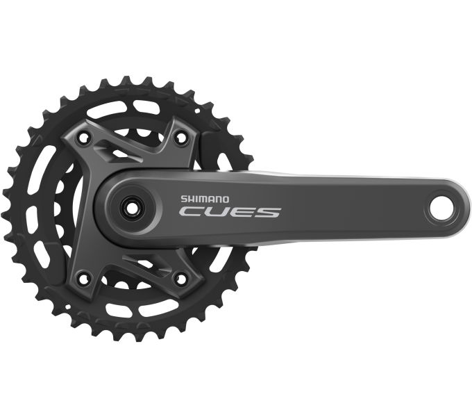 SHIMANO FRONT CHAINWHEEL, FC-U6000-2B,CUES, FOR REAR 9/10/11-SPEED,2-PCS FC,175M