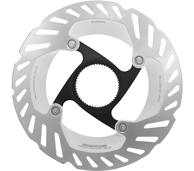 SHIMANO ROTOR FOR DISC BRAKE, RT-CL800,SS 140MM, W/LOCK RING(INTERNAL SERRATION)