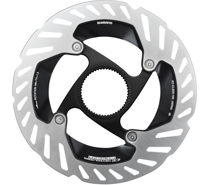 SHIMANO ROTOR FOR DISC BRAKE, RT-CL900,SS 140MM, W/LOCK RING(INTERNAL SERRATION)
