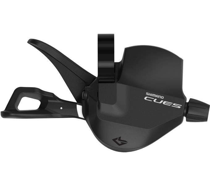 SHIMANO SHIFT LEVER, SL-U4010-9R, CUES, RIGHT, 9-SPEED RAPIDFIRE PLUS 2050MM INN