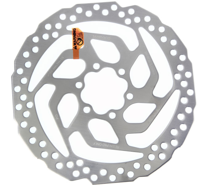 SHIMANO ROTOR FOR DISC BRAKE, SM-RT26, S 160MM, 6-BOLT TYPE, FOR RESIN PAD ONLY,