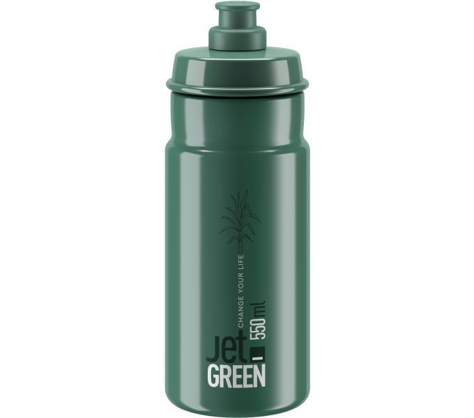 KULACS ELITE JET GREEN SÖTÉTZÖLD/FEHÉR LOGÓ 550ML 68G{5/4}