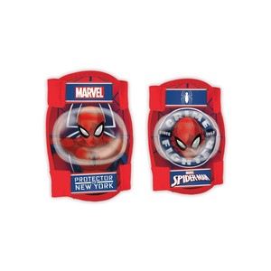 D TÉRD- ÉS KÖNYÖKVÉDŐ GYERMEK PÓKEMBER PIROS