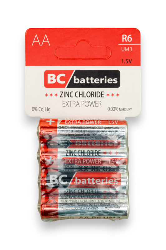 ELEM BC R6 CERUZA FÉLTARTÓS EXTRA POWER 1,5V (CSE.: 4DB/BLISZTER)