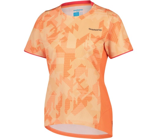  SHIMANO MAYA SHORT SLEEVE NŐI VILÁGOS NARANCS