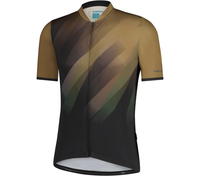  SHIMANO KITA SHORT SLEEVES ZIP BARNA