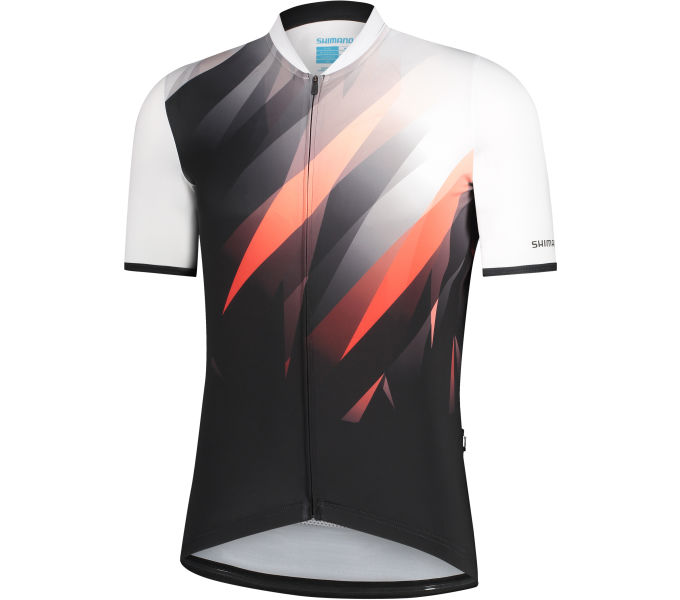  SHIMANO KITA SHORT SLEEVES ZIP FEHÉR