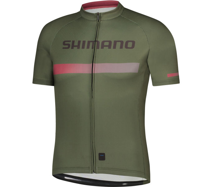  SHIMANO LOGO SHORT SLEEVES WARM OLIVE