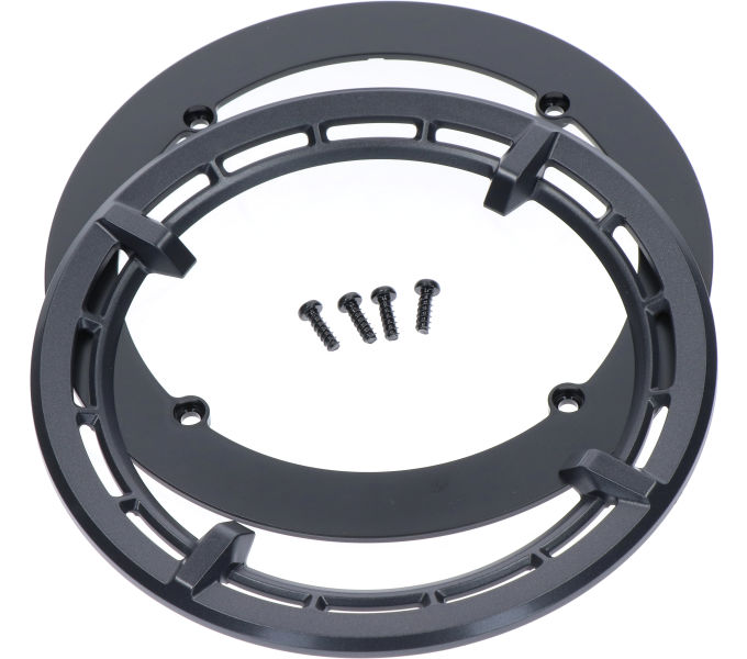 SHIMANO FC-E6100 38T Double Chain Ring Cover & Fixing Bolt