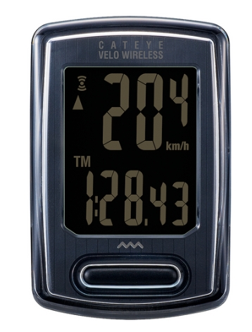 CatEye Velo Wireless LTD CC-VT230W 8 funkció wireless fekete inverz (limitált)