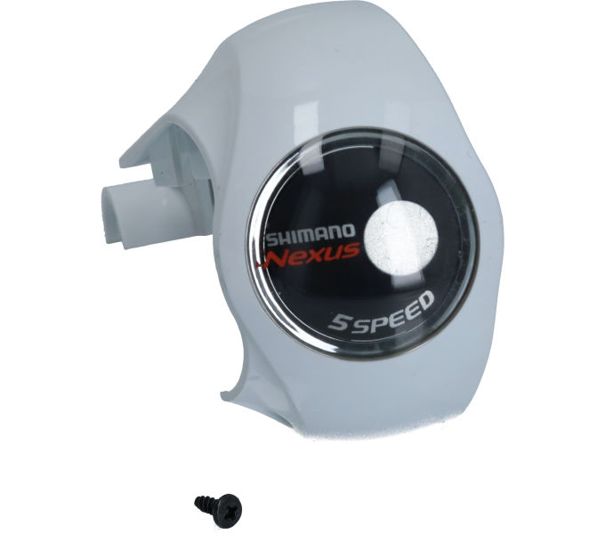 SHIMANO SL-5S30 INDICATOR COVER (WHITE) & FIXING SCREWS