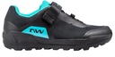 NORTHWAVE ALL TER. ESCAPE EVO 2 NŐI FEKETE/TÜRKIZ