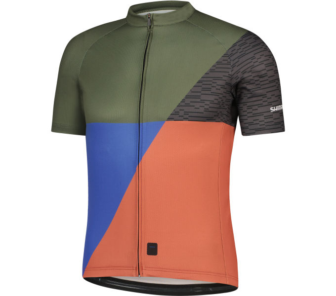  SHIMANO IRODORI SHORT SLEEVES WARM OLIVE