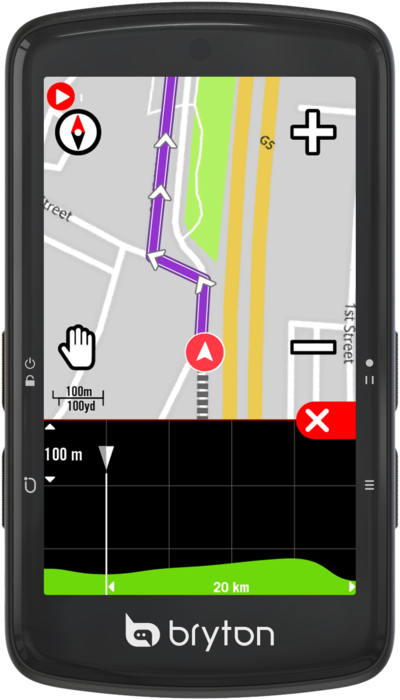 Computer Bryton Rider S810 E GPS komputer