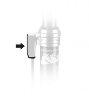 Nyeregcső korm.vez. csatl.fedél XLC Pro SP-T10-hez SP-X07