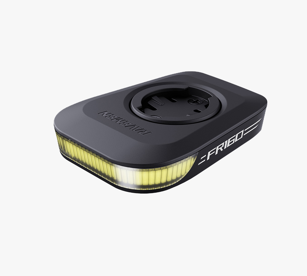 Ravemen FR160 akkumulátoros első lámpa Garmin/IGPSport GPS konzolra