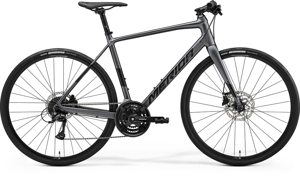 MERIDA SPEEDER 100 III1 XL SELYEM SÖTÉTEZÜST (FEKETE)
