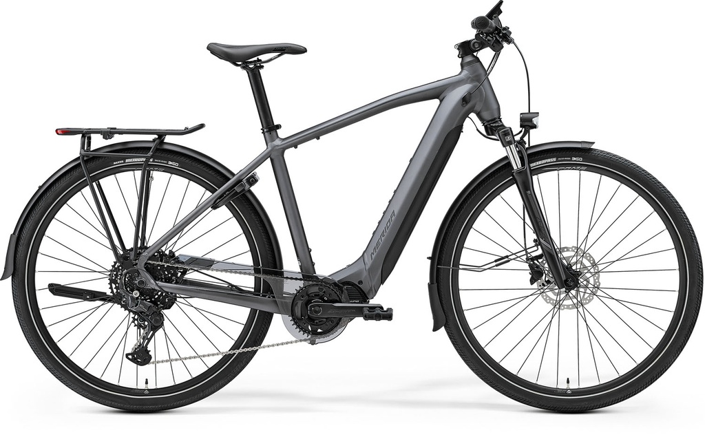 MERIDA eSPRESSO 500 EQ IV1 XL MATT SÖTÉTEZÜST (FEKETE) - SHIMANO