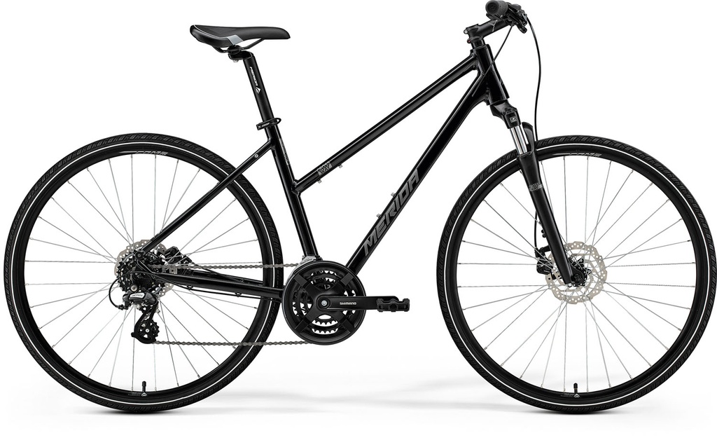MERIDA CROSSWAY 10 III1 NŐI S FEKETE (EZÜST)