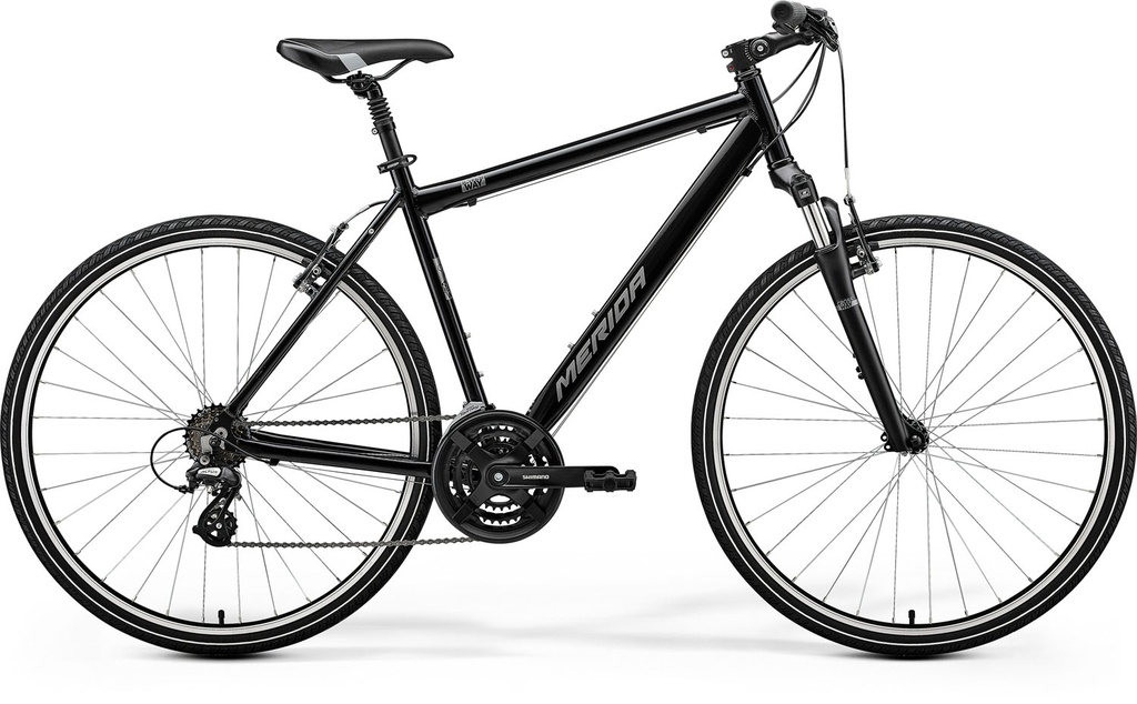 MERIDA CROSSWAY 10-V SE I1 XL FEKETE (EZÜST)