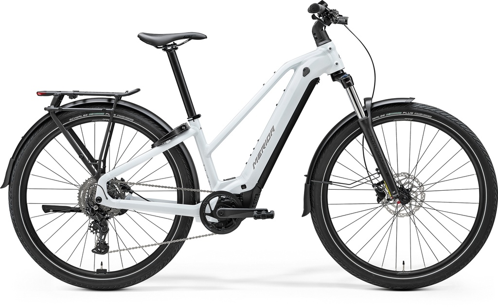 MERIDA eFLOAT TK 400 EQ II1 NŐI S GYÖNGYFEHÉR (FEGYVERSZÜRKE) - BOSCH