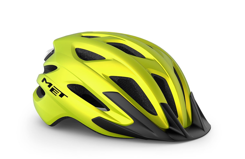 MET Crossover New kerékpáros sisak [matt metál lime, 60-64 cm (XL)]