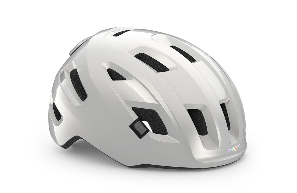 MET E-Mob Mips kerékpáros sisak [fényes fehér, 56-58 cm (M)]