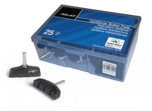 Fékbetét Canti 53 mm 25 pár fekete