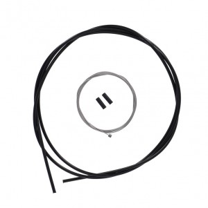 Nyeregcső dropper kábel szett: PTFE ház 4/1800 mm, bowd.1,1/2200 mm.fek.SP-X13