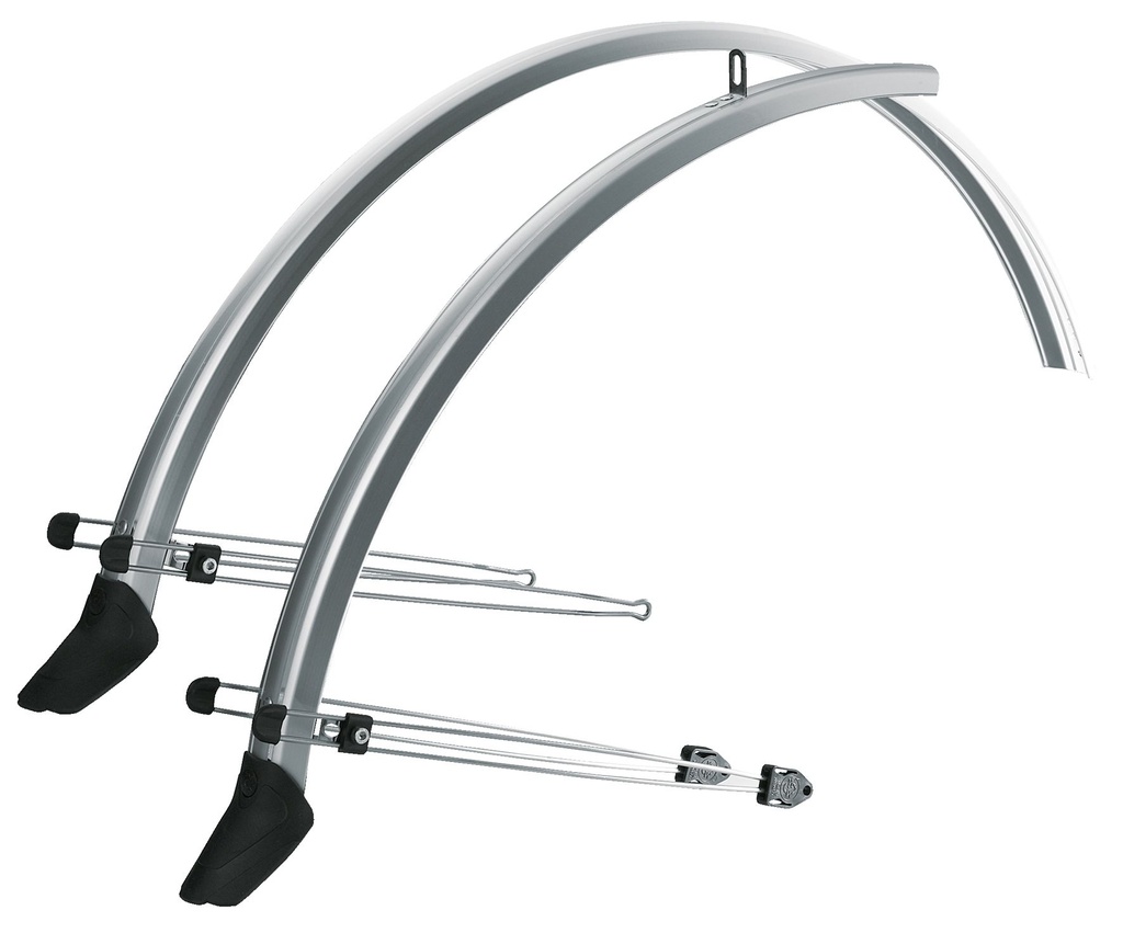 SKS-Germany Commuter Road sárvédő szett [35 mm, ezüst]