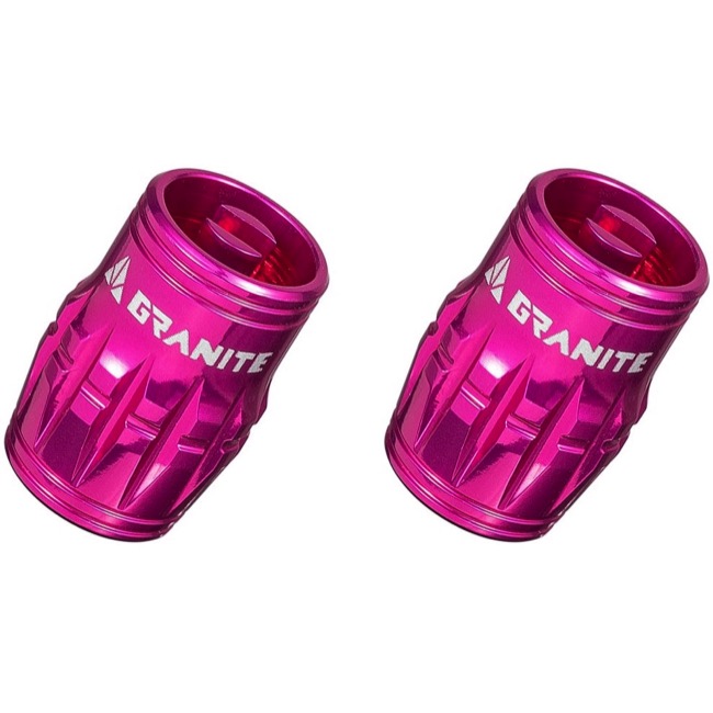 Granite Juicy Nipple Schrader szelepsapka (2 pár) [pink]