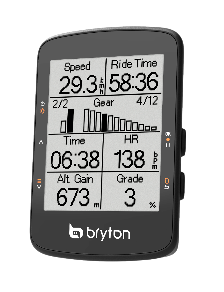 Bryton Rider 460D GPS komputer szett computer