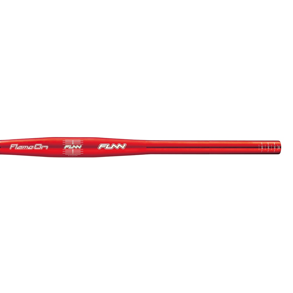 FUNN Flame PG egyenes kormány [piros, 680 mm]