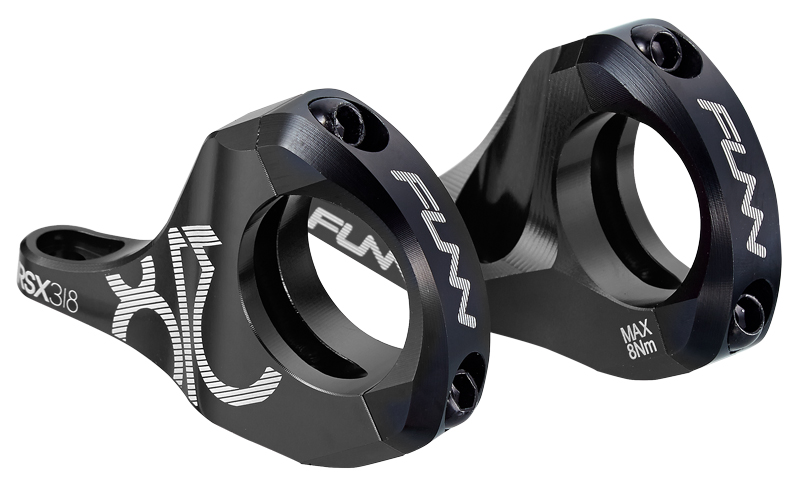 FUNN RSX 318 integrált kormányfej [fekete, 31.8 mm, 20 mm]